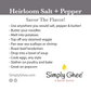 Heirloom Salt + Pepper Ghee DIY Mix