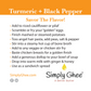 Turmeric + Black Pepper Ghee DIY Mix